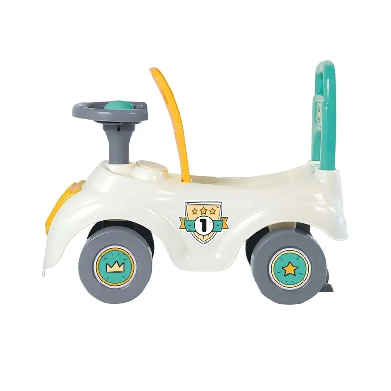 Dolu Sit N Ride-On - White 2