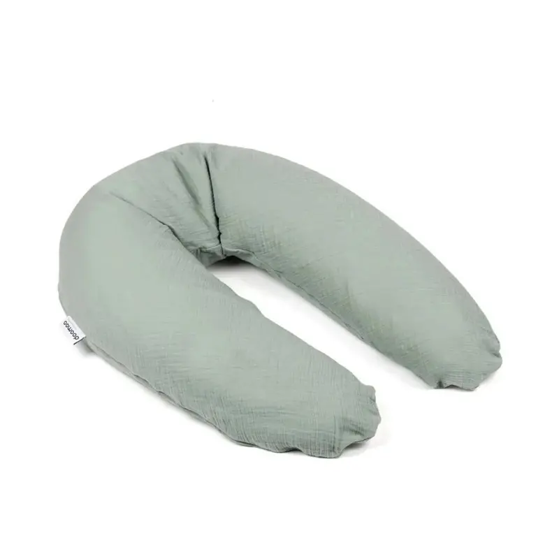 Doomoo Comfy Big Muslin Maternity Pillow - Green 1