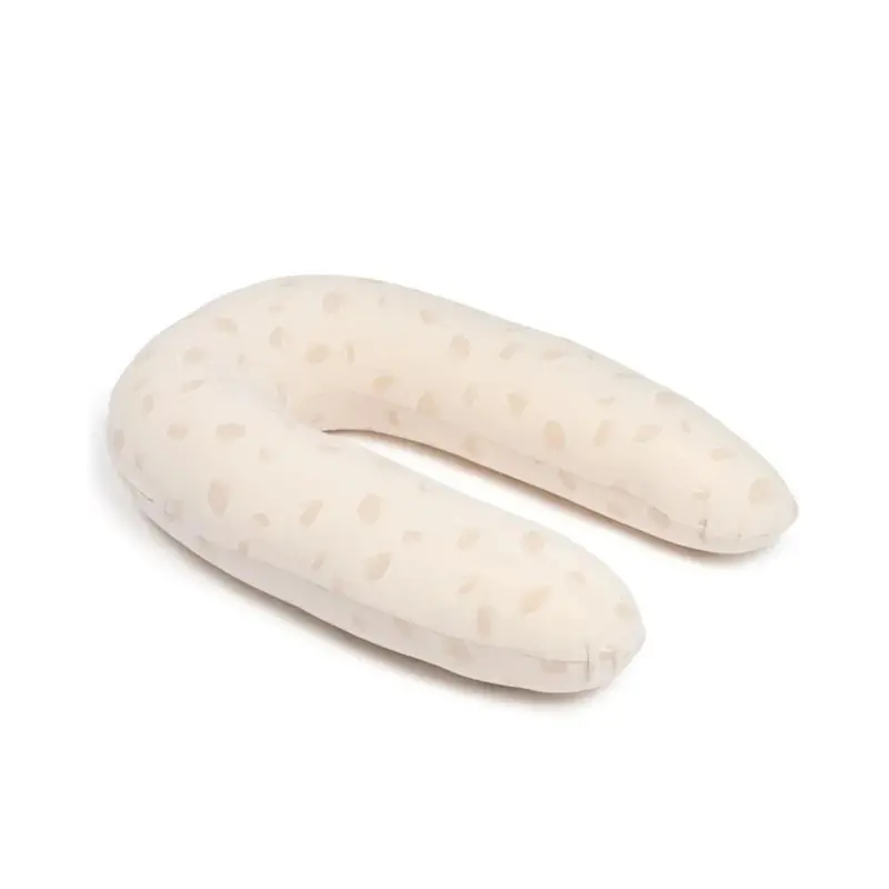 Doomoo Twisty 2-In-1 Petals Pregnancy Pillow - Latte 2