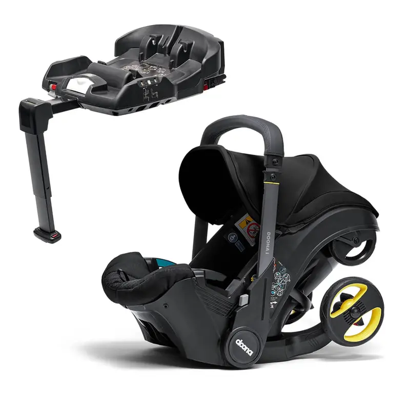 Doona I Infant Car Seat Stroller & I Isofix Base Nitro Black 1