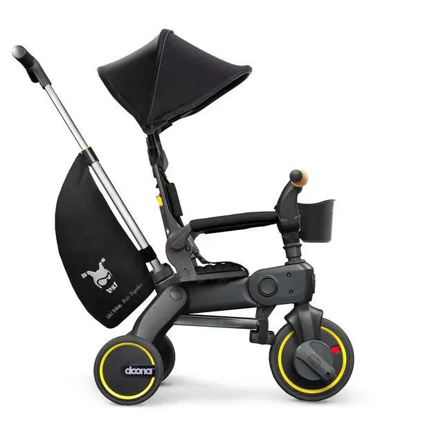 Doona Liki S5 Trike In Nitro Black 2