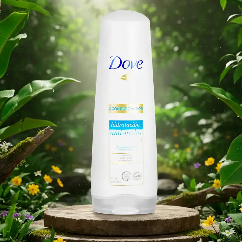 Dove Acondicionador Hidratación Anti Nudos, 350 Ml 1
