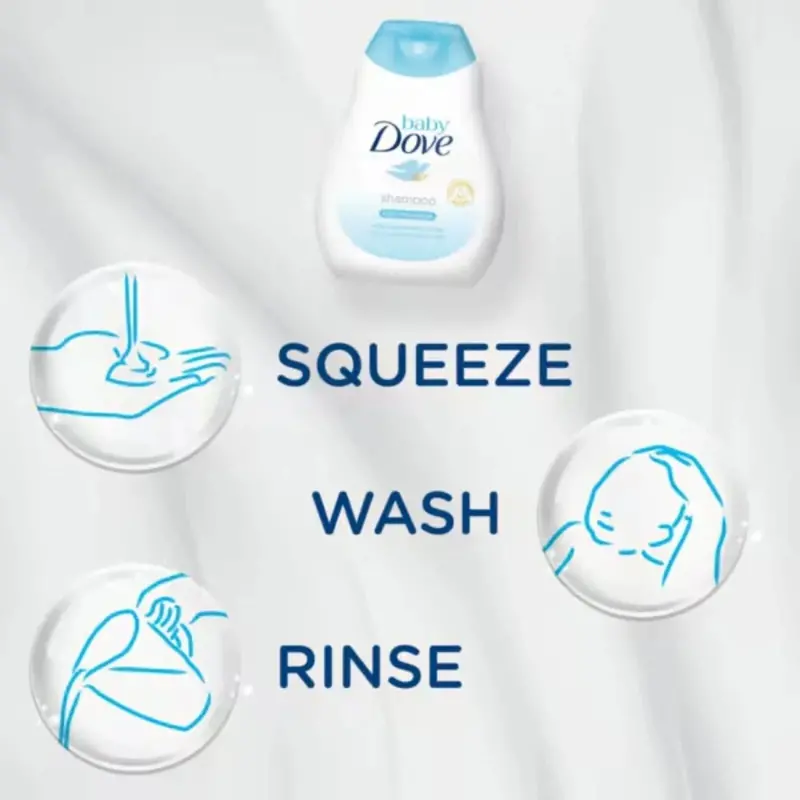 Dove Baby Rich Moisture Shampoo 200Ml 2
