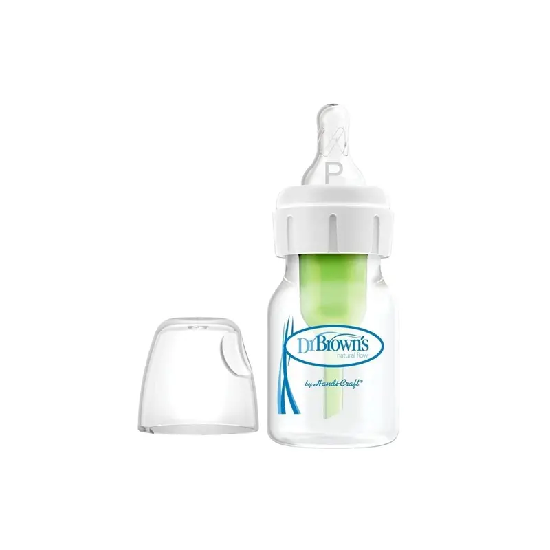Dr. Brown's Options+ Anti-Colic Narrow Neck Baby Bottle Premature Flow Level 60Ml 1
