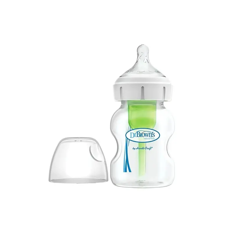 Dr. Brown's Options+ Anti-Colic Wide Neck Baby Bottle 150Ml 1