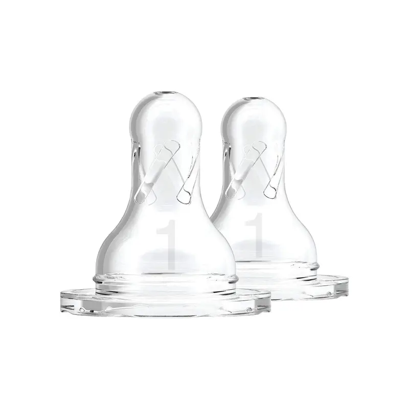 Dr. Brown's Options+ Narrow Neck Level 1 Teats 0+ Months Pack Of 2 2