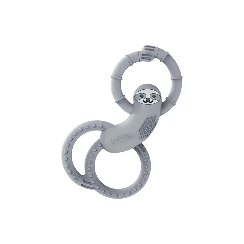 Dr. Brown's Sloth Long Limbed Teether 3+ Months - Blue 1