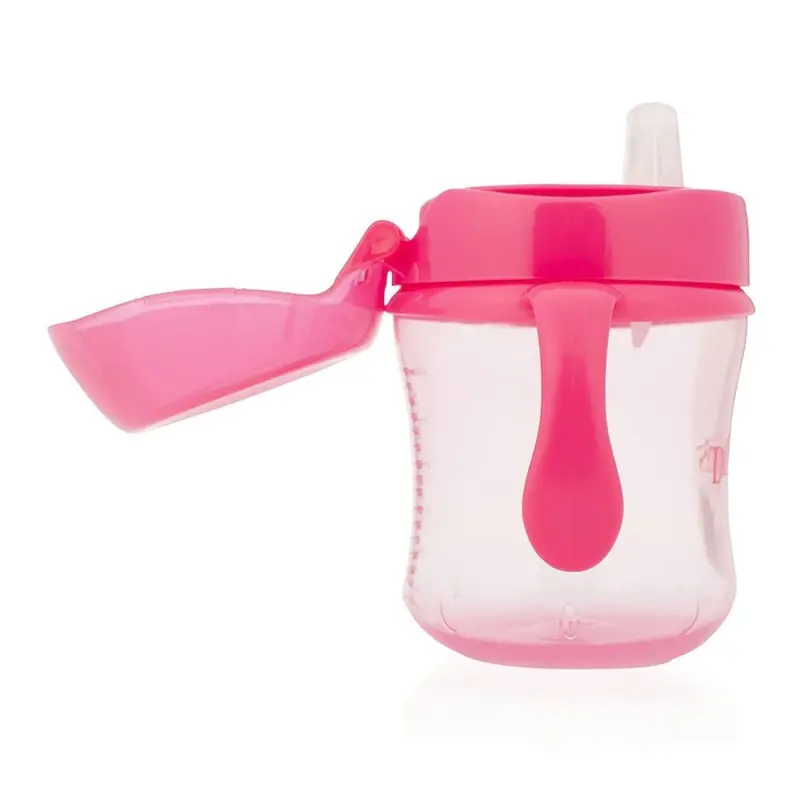 Dr. Brown's Soft Mouth Transition Cup 180Ml - Pink 2