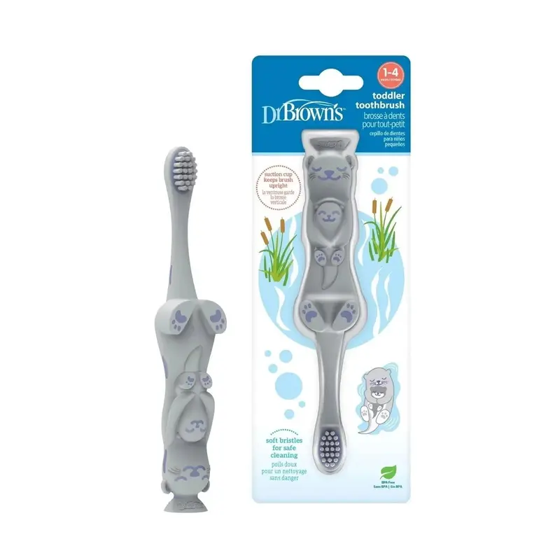 Dr. Brown's Toddler Toothbrush Otter 1-4 Years 1