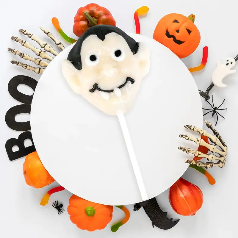 Drácula, Paleta De Caramelo, Halloween, 30 Gr 2