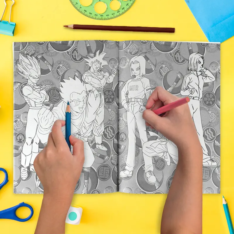 Dragon Ball, Libro Para Colorear 2