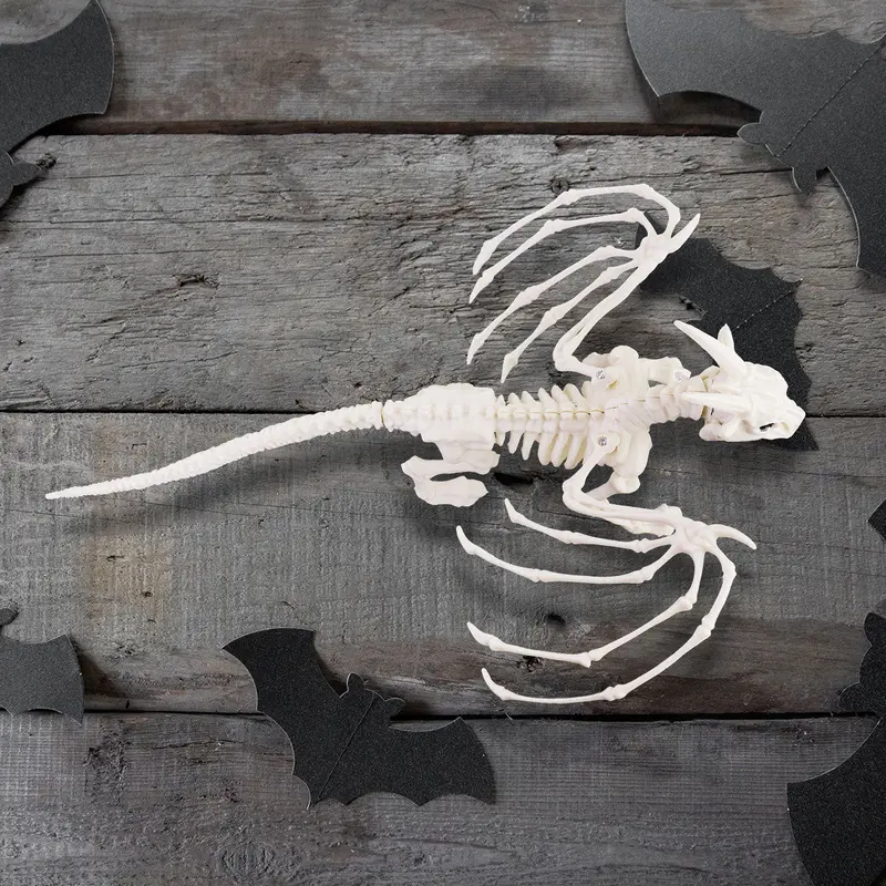 Dragón Esqueleto Para Halloween. 2