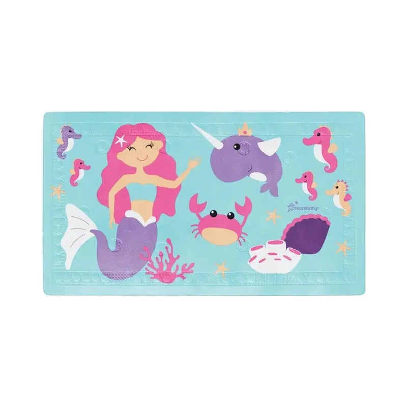 Dreambaby Non-Slip Bath Mat - Mermaid Design 1