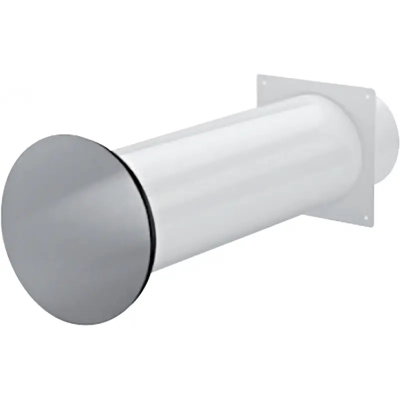 Duct W/Valve Hermetic D150 1