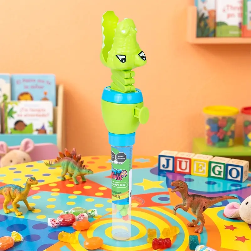 Dulce Con Juguete, Cocodrilo, Color Verde 1