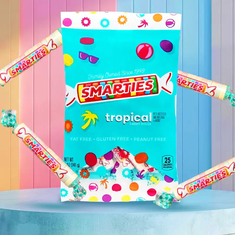 Dulces Smarties Tropical, 141 G 1