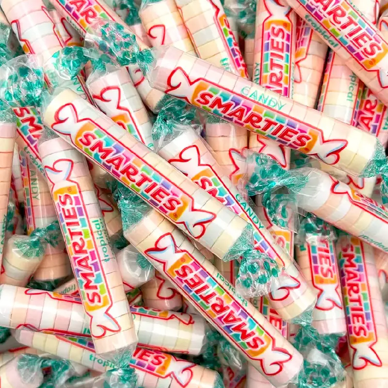Dulces Smarties Tropical, 141 G 2