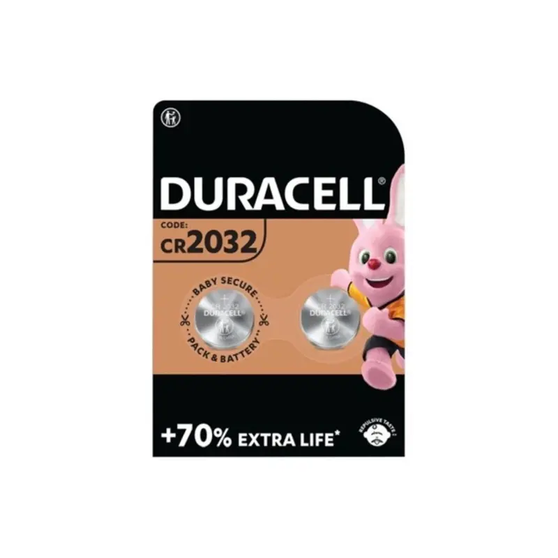 Duracell Electronics Cr2032 Lithium Coin Battery 2 Pcs 1