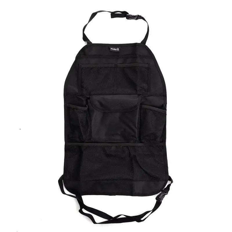Ebaby Plain Backseat Organiser-Black 1
