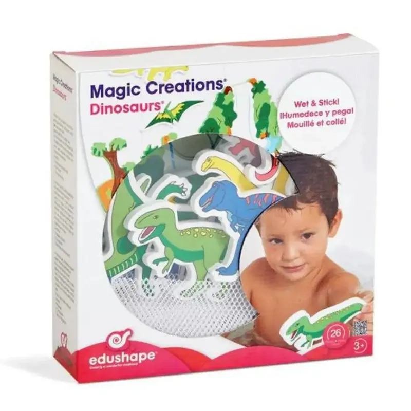 Edushape Bathtime Magic Creations - Dinosaurs 1