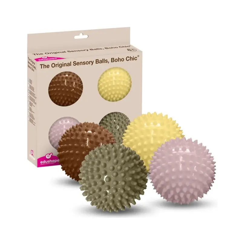 Edushape Sensory Ball Boho Chic 10Cm 4 Pcs 1