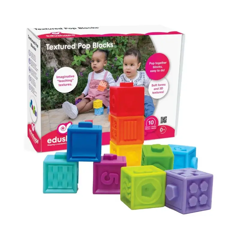 Edushape Textured Pop Blocks 1
