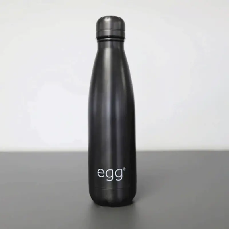 Egg2 Water Bottle In Gunmetal 1