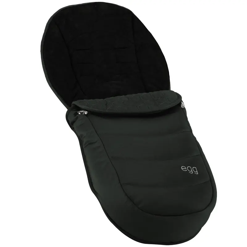 Egg3 Footmuff In Black Olive 1