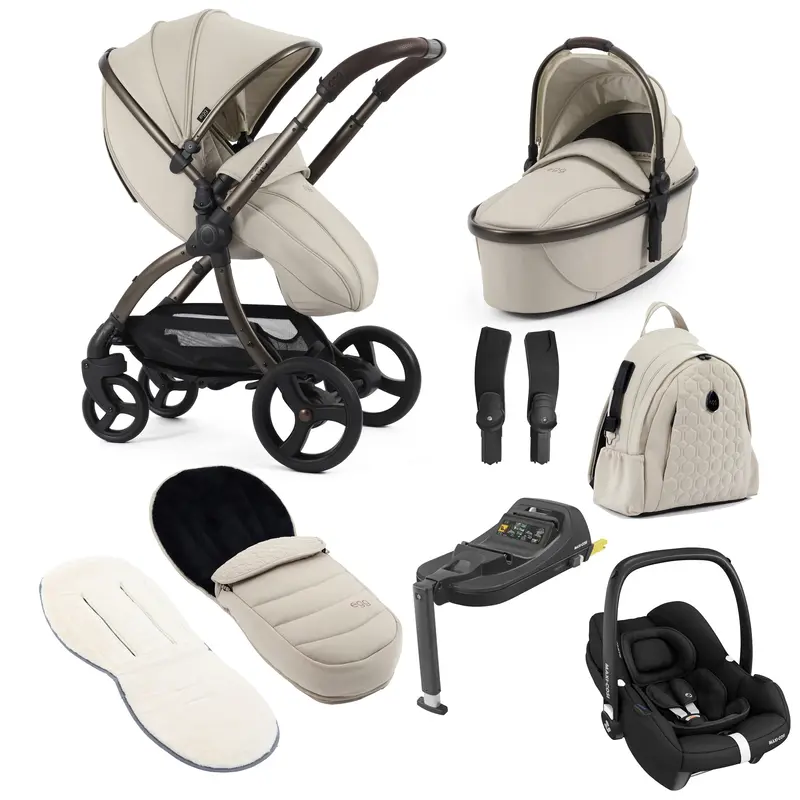 Egg3 Luxury Maxi-Cosi Travel System Bundle In Cashmere 1