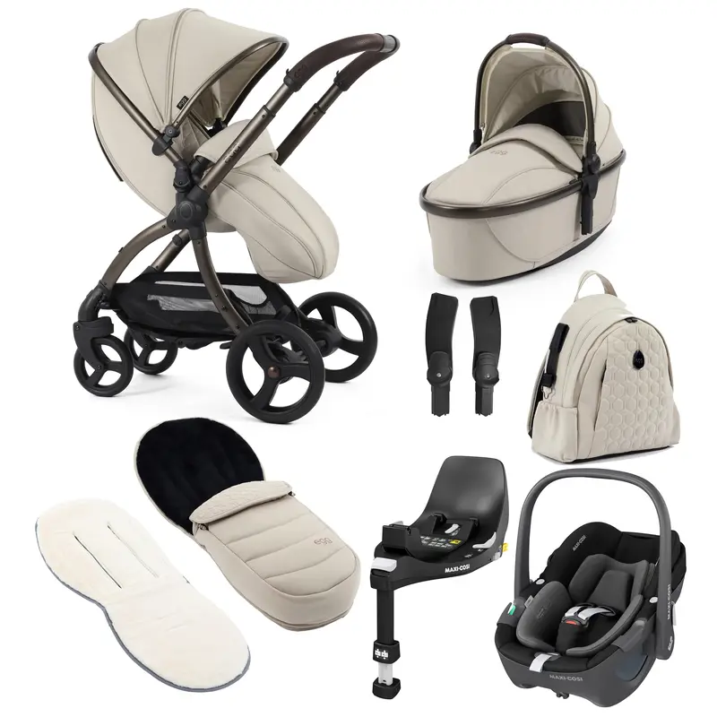 Egg3 Luxury Maxi-Cosi Travel System Bundle In Cashmere 2