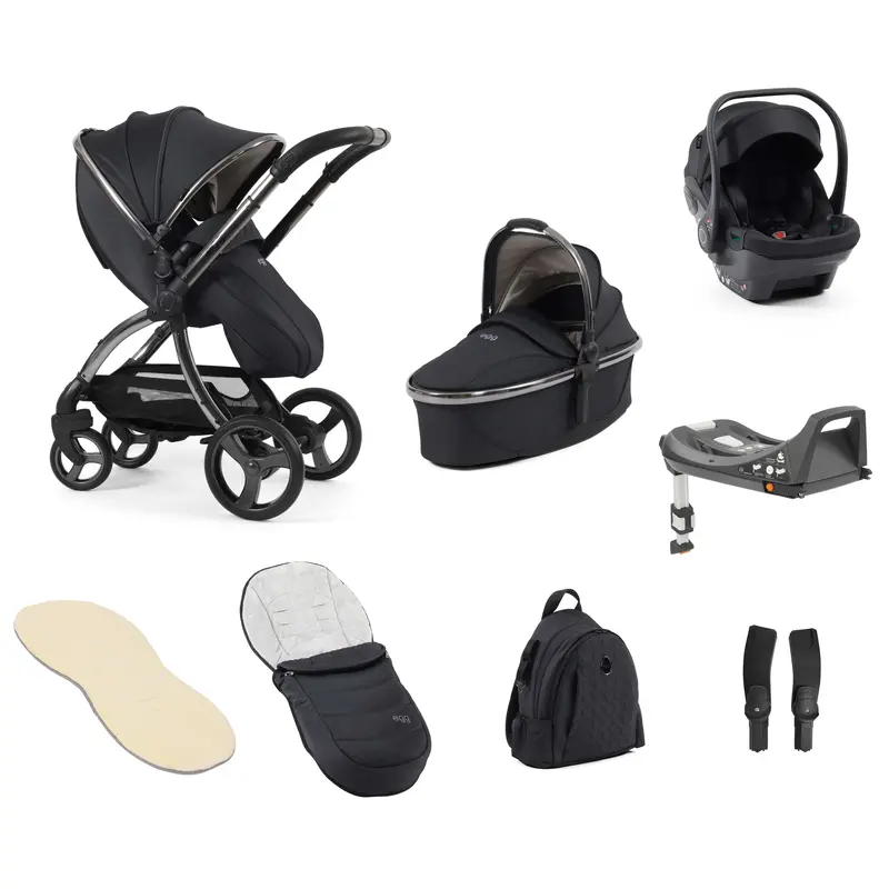 Egg3 Luxury Travel System Bundle Carbonite 1