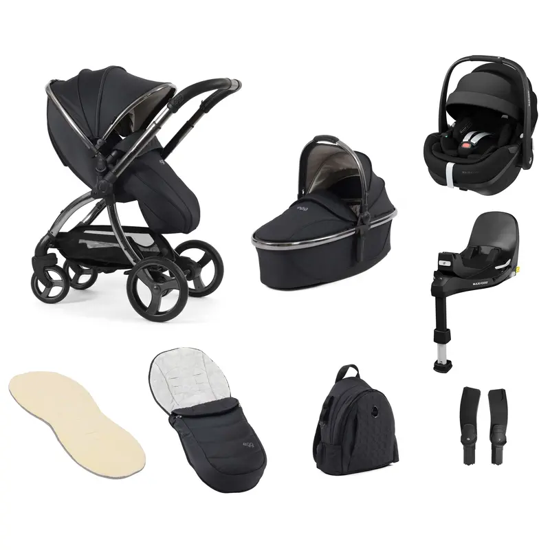 Egg3 Luxury Travel System Bundle Carbonite 2