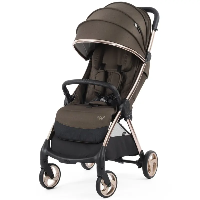 Eggz Pushchair In Chocolate Velvet 1