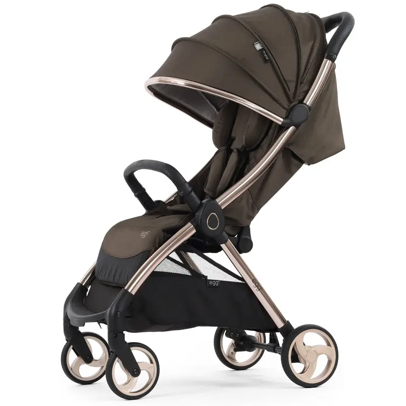 Eggz Pushchair In Chocolate Velvet 2