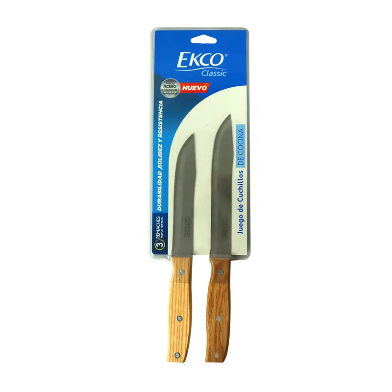 Ekco Classic Juego De 2 Cuchillos 19Cm Y 15.2Cm 1