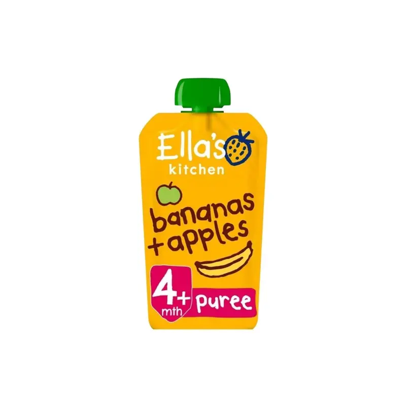 Ella's Kitchen Bananas & Apples 4+ Months 120G 1