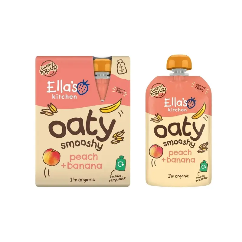 Ella's Kitchen Berry Oaty Smooshy 12+ Months 360G (4X90g) 1