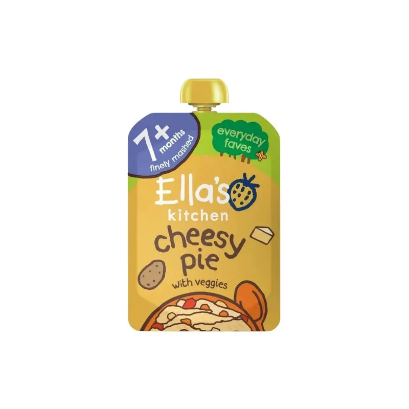 Ella's Kitchen Big Smiles Cheesy Pie With Veggies 7+ Months 130G 1