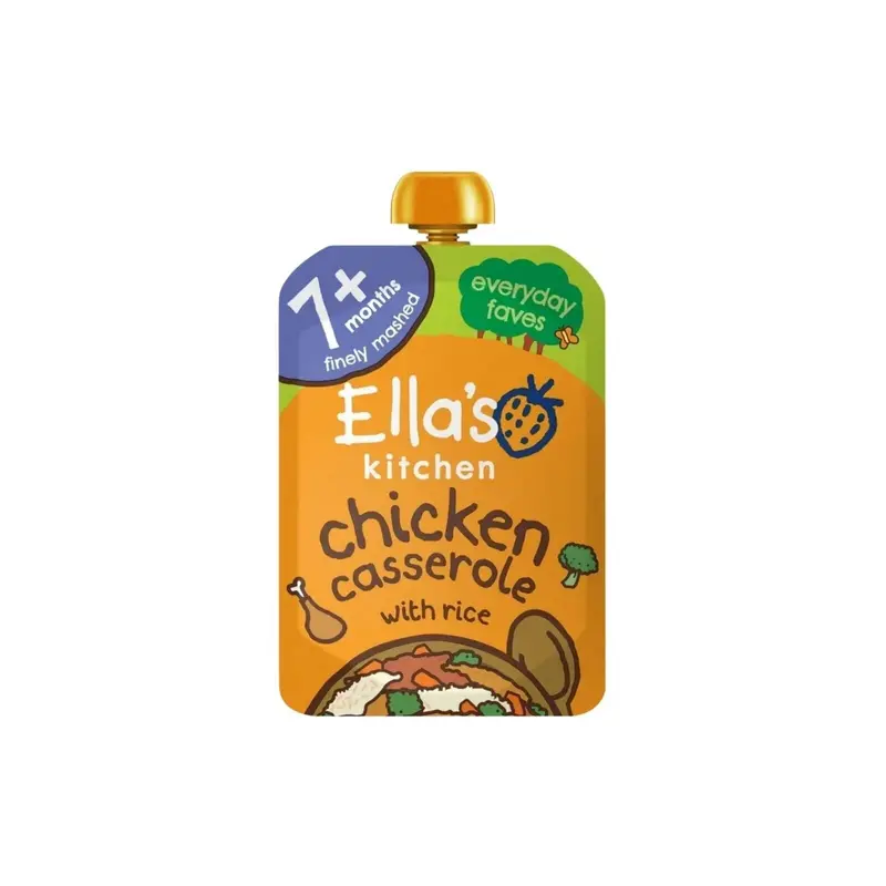 Ella's Kitchen Chicken Casserole With Rice 7+ Months 130G 1