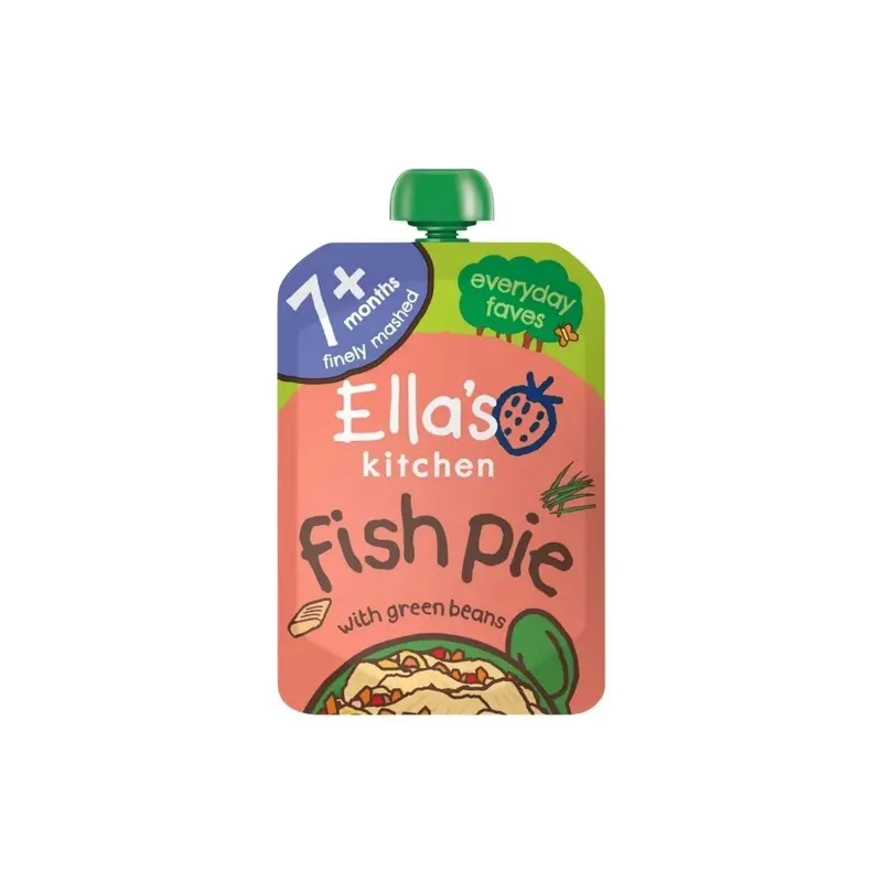 Ella's Kitchen Organic Fish Pie Baby Food Pouch 7+ Months 130G 1