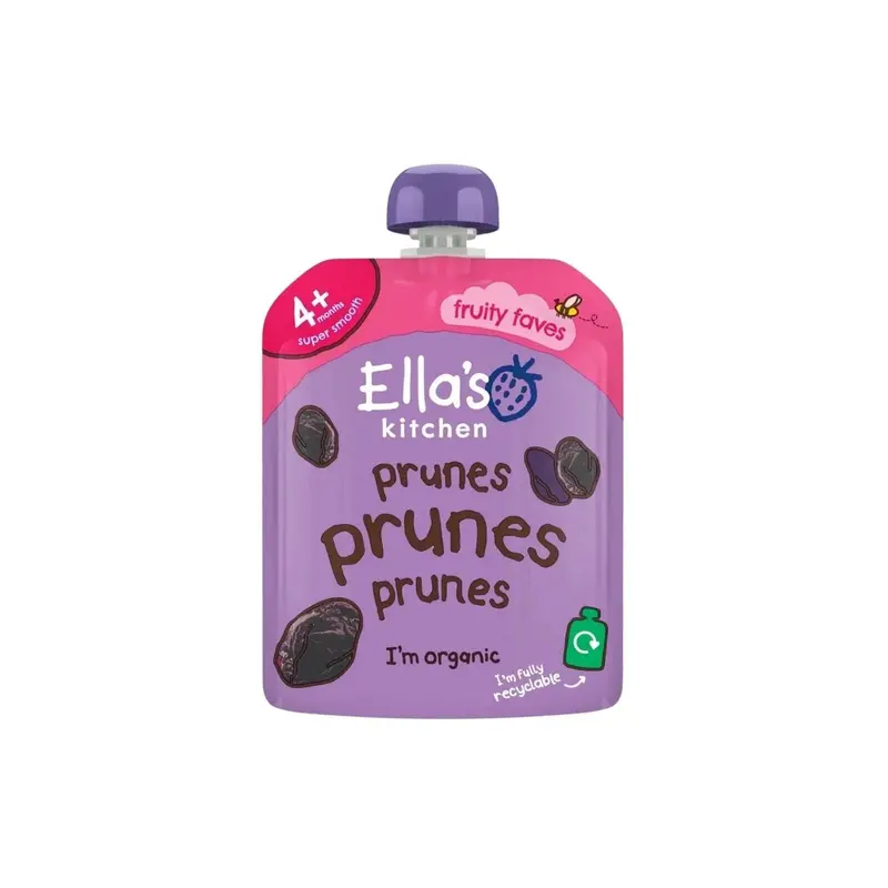 Ella's Kitchen Organic Prunes First Tastes Baby Food Pouch 4+ Months 70G 1