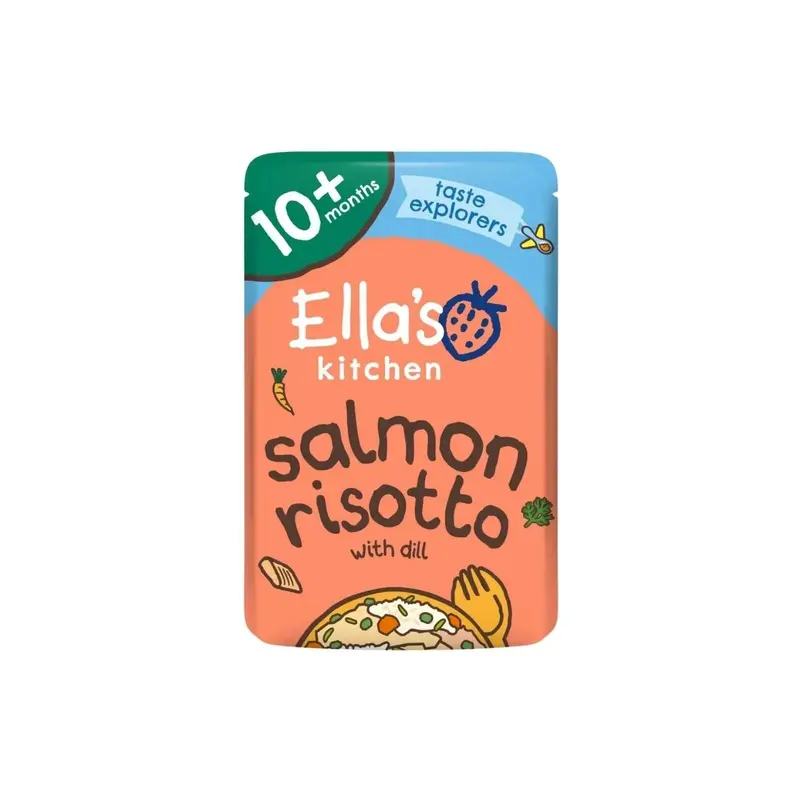 Ella's Kitchen Organic Salmon Risotto With Cheese 10+ Months 190G 1