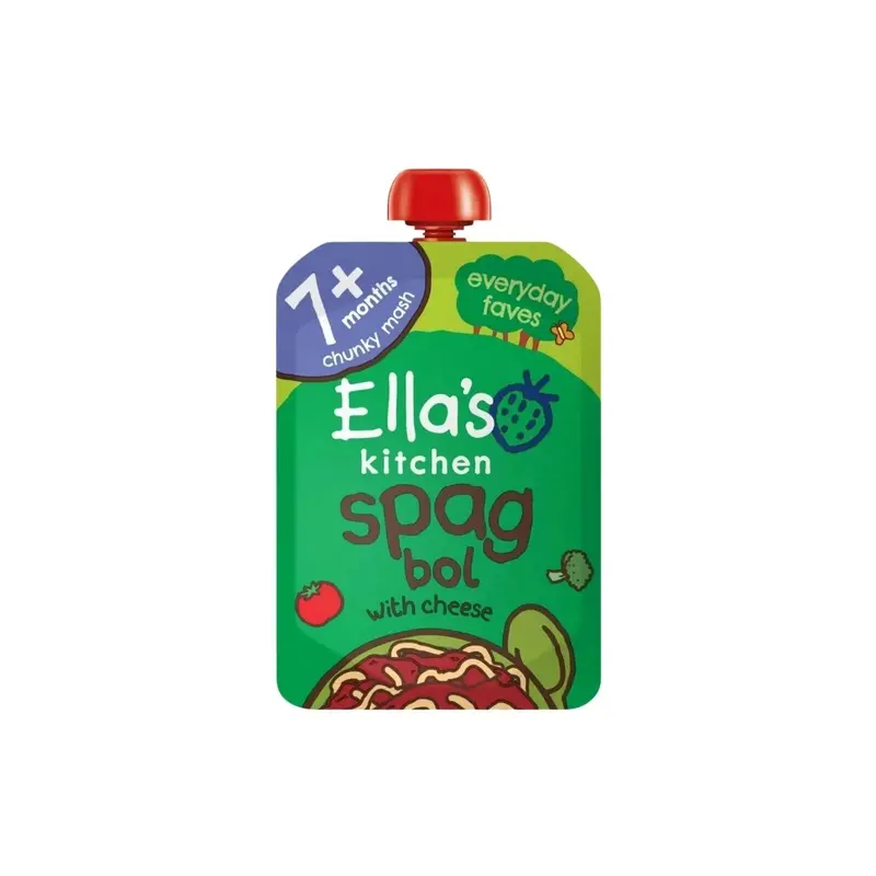 Ella's Kitchen Spaghetti Bolognese With Cheese 7+ Months 130G 1