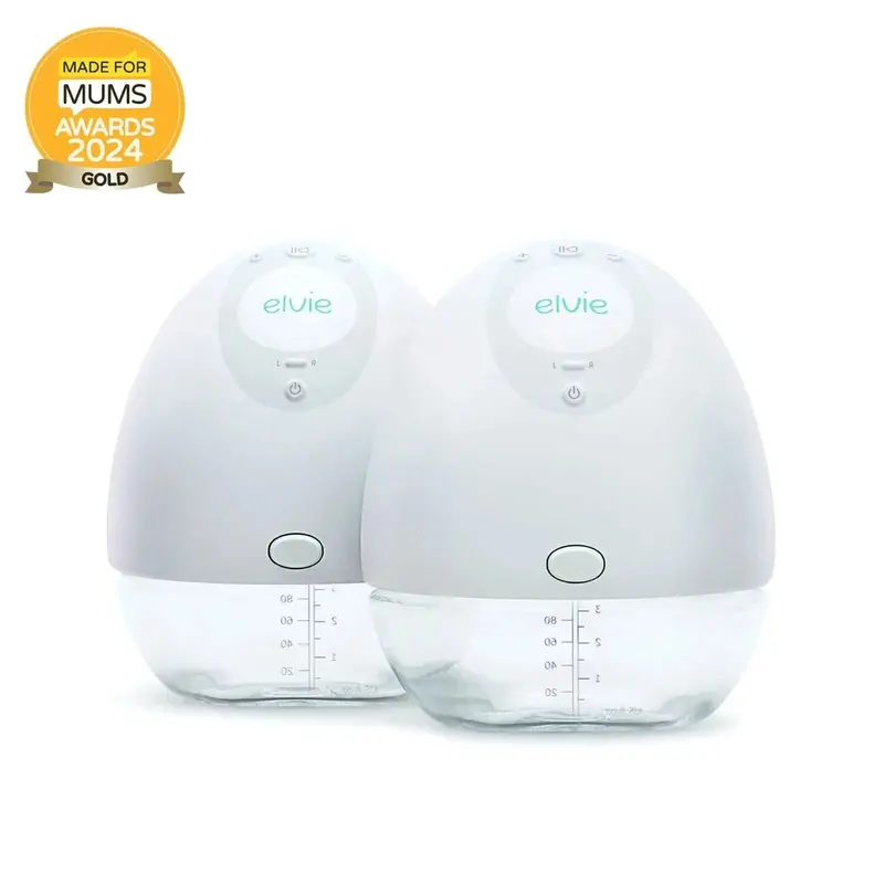 Elvie Pump Double Ultra-Quiet Wearable Electric Breast Pump 1
