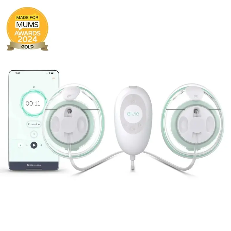 Elvie Stride Hands Free Double Electric Breast Pump 1