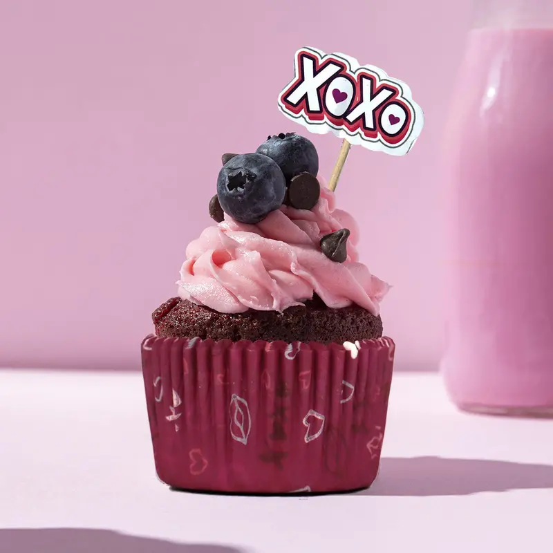 Encantador Set De 24 Capacillos Para Cupcake 1