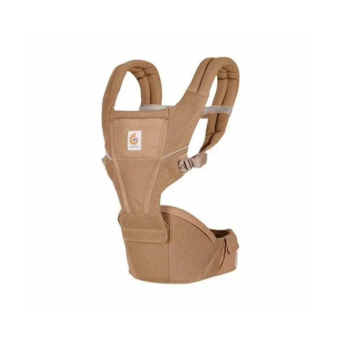 Ergobaby Alta 2-In-1 Hip Seat & Carrier In Camel Brown 1