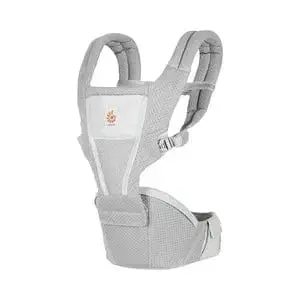 Ergobaby Alta 2-In-1 Hip Seat & Carrier In Pearl Grey 1