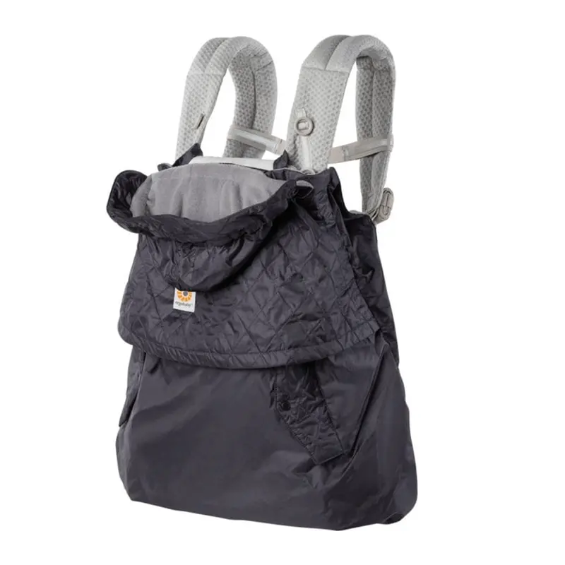Ergobaby Carrier All Weather Cover In Charcoal 1