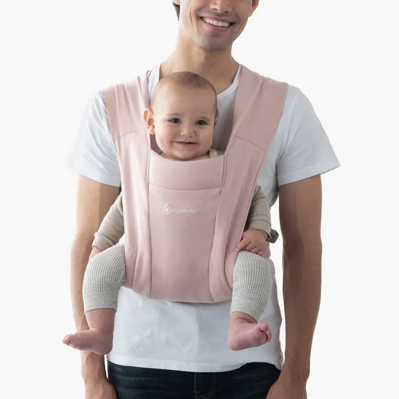 Ergobaby Embrace Carrier In Blush Pink 1